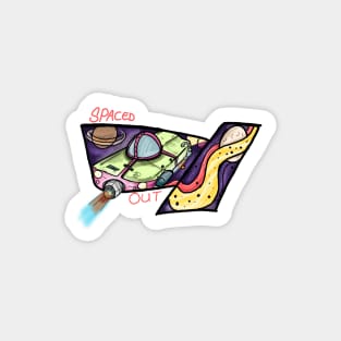 Spaced Out Sticker